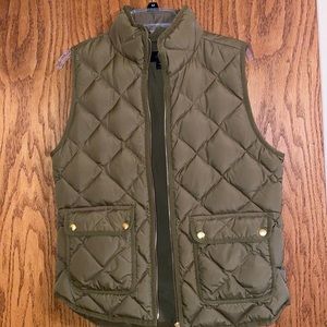 J Crew Quilted Vest